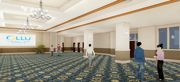 Chapel Auditorium Rendering