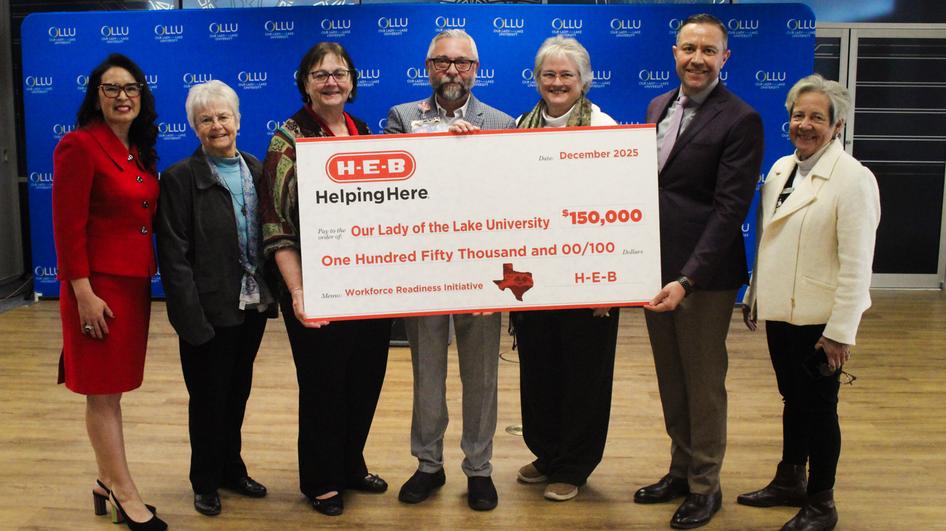 Our Lady of the Lake University and H-E-B Announce Workforce Readiness Initiative