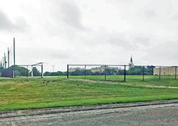 Soccer field fence