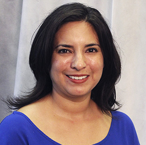 Professor Teresita Munguia smiling