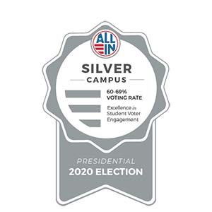 OLLU earns Silver Seal for student voter participation