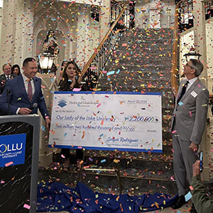 OLLU receives historic $2.2 million grant
