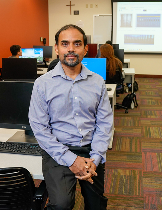 Assistant Professor of Computer Information Systems and Security Dinesh Reddy
