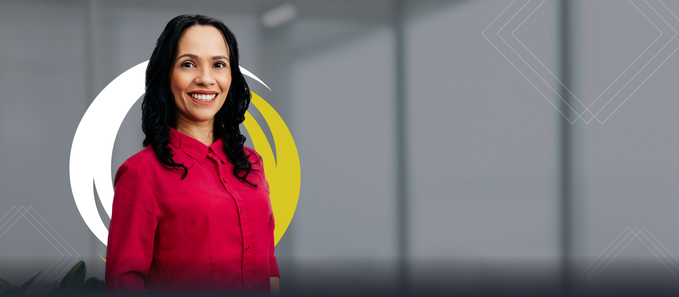 Professional executive female poses with a smile
