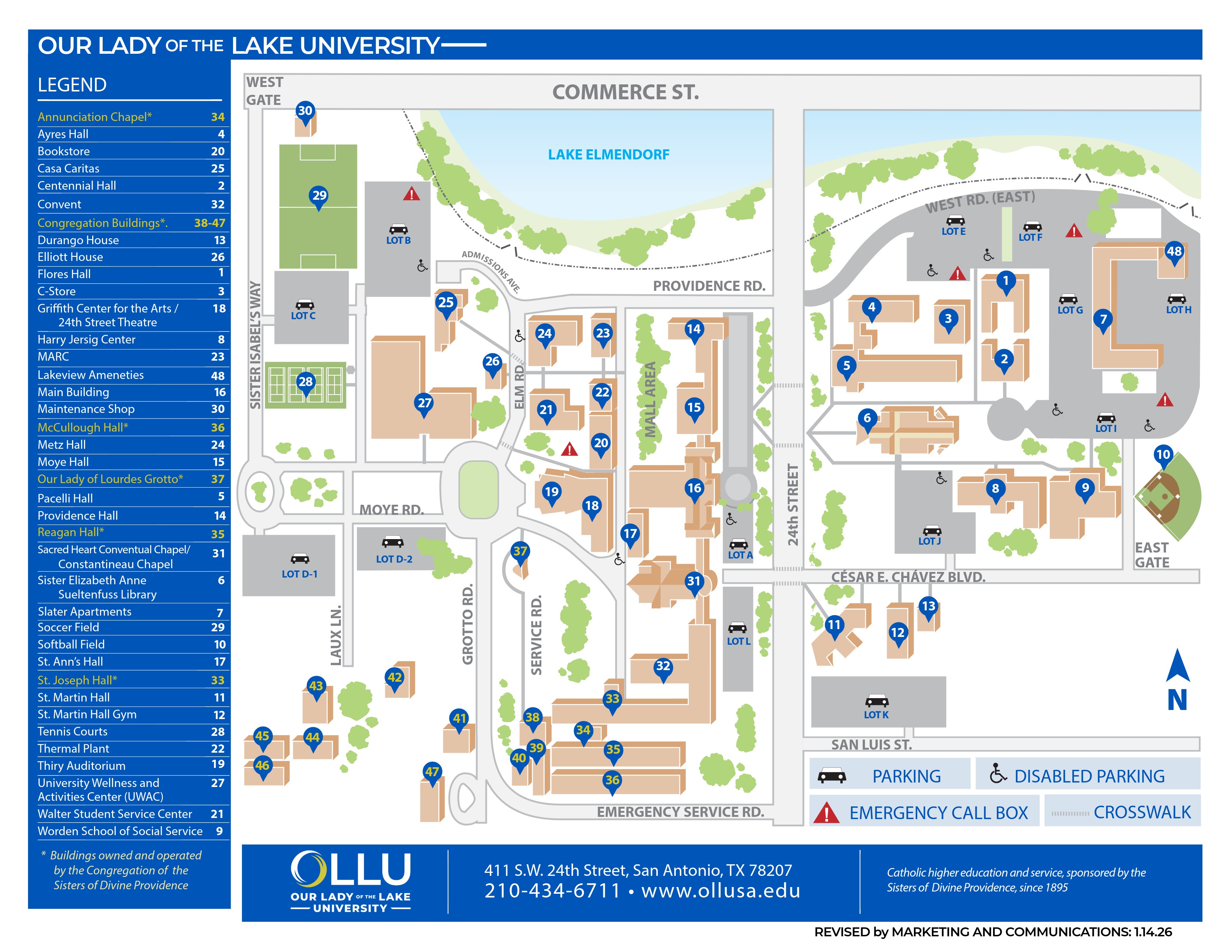 Campus Map Revised 2026
